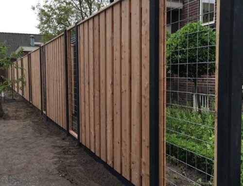 Schutting geleverd in Valkenswaard