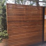 Ipe Stroken schutting: richtprijs materialen v.a. € 195,-/m1 - enkelzijdig excl. montage